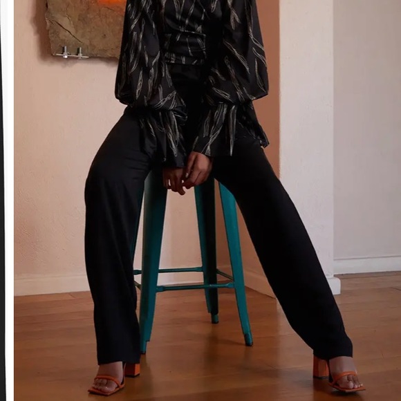 NEW DIARRABLU LEER PALAZZO PNTS SIZE:3XL